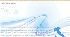 Desktop Screenshot of italia-italien.com