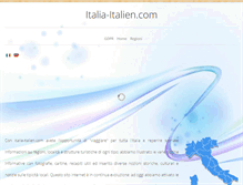 Tablet Screenshot of italia-italien.com